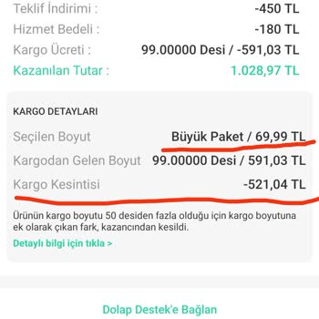 Dolap Uygulaması Ve Sürat Kargo Sorunu