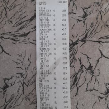 Ayaz Grosss Almadığım Ürünü Alışveriş Fişinde Fark Etmem