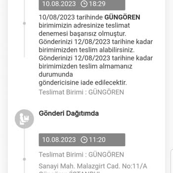 ÇiçekSepeti Ürün İadesi Yapılmıyor