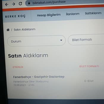 Biletalsat.com Bilet Alımıyla İlgili Sorun Yaşadım