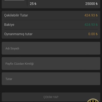 Pashagaming Kalan Bakiyemi Çekemiyorum