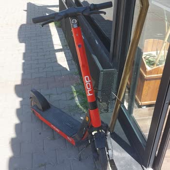 Hop Scooter Hop Hatalı Park Edilmesi