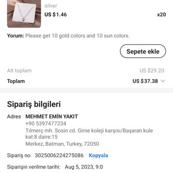 Aliexpress Para İadesinin Yapılmaması