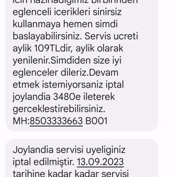 Joylandia Haksız Kazanç Olarak