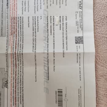 General Mobile GM 21 Plus Dokunmatik Ekran Sorunlu