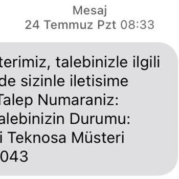 Teknosa Servis Scooterimi Kaybetti