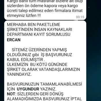 Koc Paketleme Kişisel Bilgilerimin İzinsiz Kullanılması
