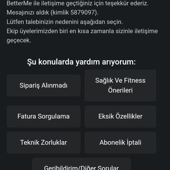 Betterme Üyelik İptali Fazla Para Çekimi