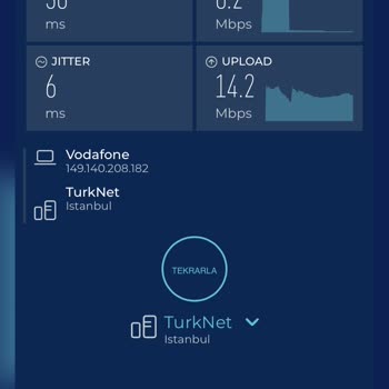 Vodafone Net Düşük İnternet Hızı