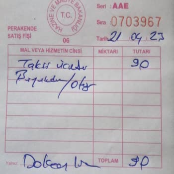Eskişehir Büyükşehir Belediyesi Taksi Ücretinin Fazla Alınması