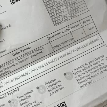 Boyner İlgisizliği Ve Eksik Ürün Gönderimi