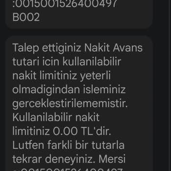 Akbank 15000 TL Faizsiz Nakit Avans