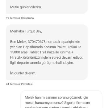 Gulf Sigorta Cihaz Koruma Paketi Poliçeleri Geçersiz Kılma Oyunu