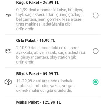 Dolap Kargo Bedeli Sorunu