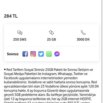 Vodafone'un Tarifemde Ki Fahiş Fiyat Arttırımı!