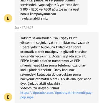 Tipobet Terbiyesizlik Aman Ha