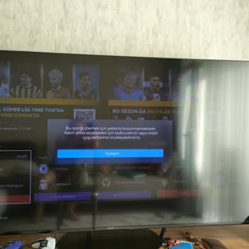 Tod TV Paketim Olduğu Halde Maç İzleyemiyorum