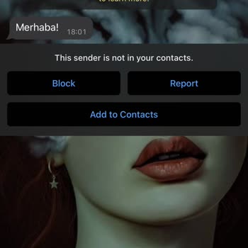 WhatsApp Yabancı Numaradan Mesaj