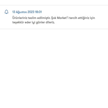 Şok Marketler Uygulamadan Alışverişin Teslim Edilmemesi