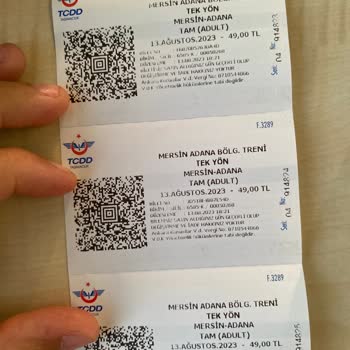 TCDD Mersin Tren Ceza