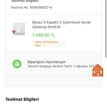 Koçtaş Ürünüm Elime Geçmedi Ve İptal De Edilmiyor