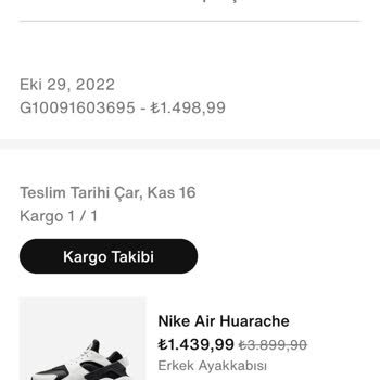 Nike Air Huarache Kullanılamaz Hale Geldi.