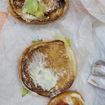 Burger King'den Aldığım Yanık Ekmek