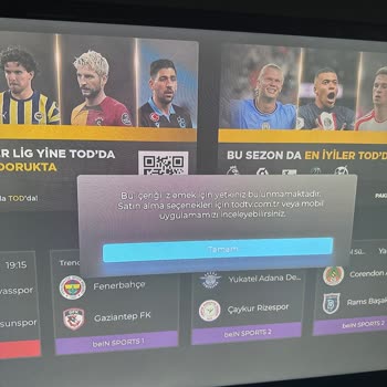 Tod TV Uygulaması Teknik Arıza