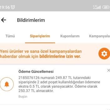 Trendyol Hızlı Market Bilgim Dışında Ücret Alınması, Teslimat Ücreti