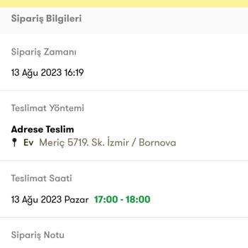 Şok Marketler Siparişin Belirlenen Saati Geçmesi Ve Gelmemesi
