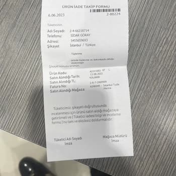 Avva Giyim Geri Dönüş Alamadığım Ürün İade İşlemi
