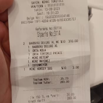 Emaar, Arby's İçecek Sorunu Ve Müdürünün Müşteri Tutumu Problemi!
