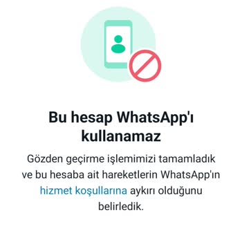 WhatsApp Yersiz Engel Getirdi