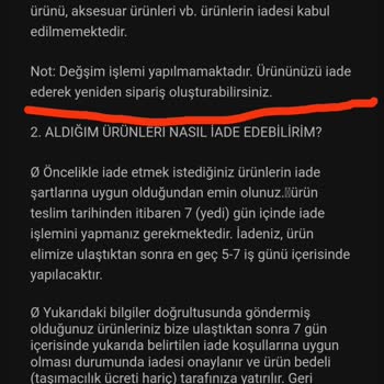 Selvi Çetin Butik Sitede İade Var Yazıyor Olmadığını Söylüyorlar