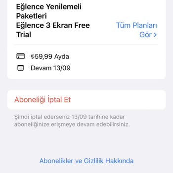 TOD Tv Tod Ücreti Çekip Paketi Vermedi