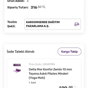 Gratis'e İade Ettiğimiz Ürünün Parası Bir Buçuk Aydır Gelmedi.
