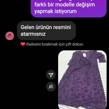 Dora Kadın Giyim Mağazası İade Kabul Etmiyor Mesaj'lara Cevap Vermiyor