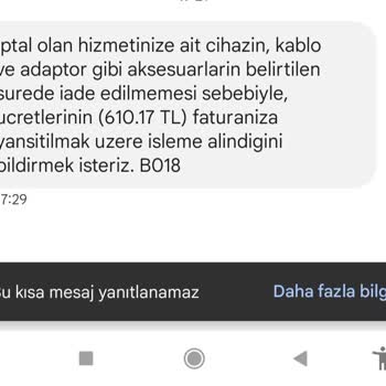 Superonline Modem Ve Adaptör İadesi