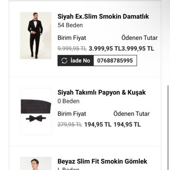 Pierre Cardin Giyim Pierre Cardin Ücret İadesi Yapmıyor