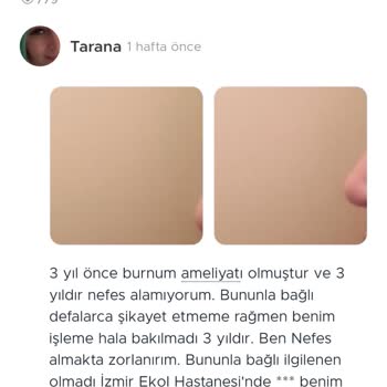 Özel Ekol Hastanesi (İzmir) Yanlış Yapılan Ameliyat