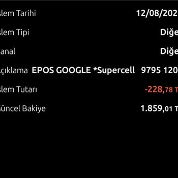 Yapı Kredi Bankası Paramın Hesabıma Geçmesini Talep Ediyorum