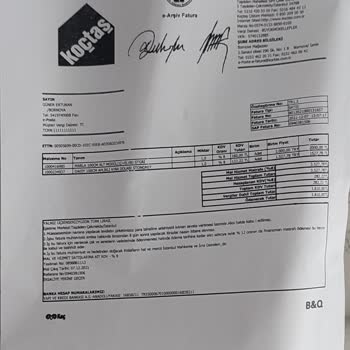 Kale Lavabo Sararması