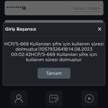 Ziraat Yatırım Hcp Hatası Şifre Süresi Doldu