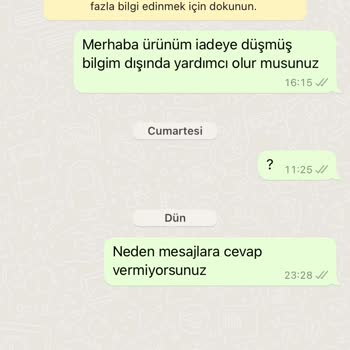 OZSARICAM Ücreti Ödenmiş Ürün Elime Ulaşmadı