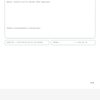 Garanti BBVA Sigorta Poliçe İadesi