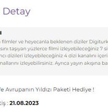 Digiturk'te Tanımlı Paketler Çok Sorunlu