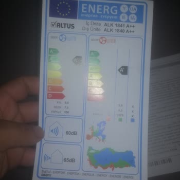 İç Ünite 1840 Altus Klima 18 Binlik