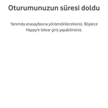 Vodafone Çarkı Döndüremiyorum Giriş Yapamıyorum