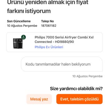 Hepsiburada İzinsiz Ürün İadesi