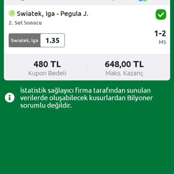 Bilyoner Paramı Yatırmıyor